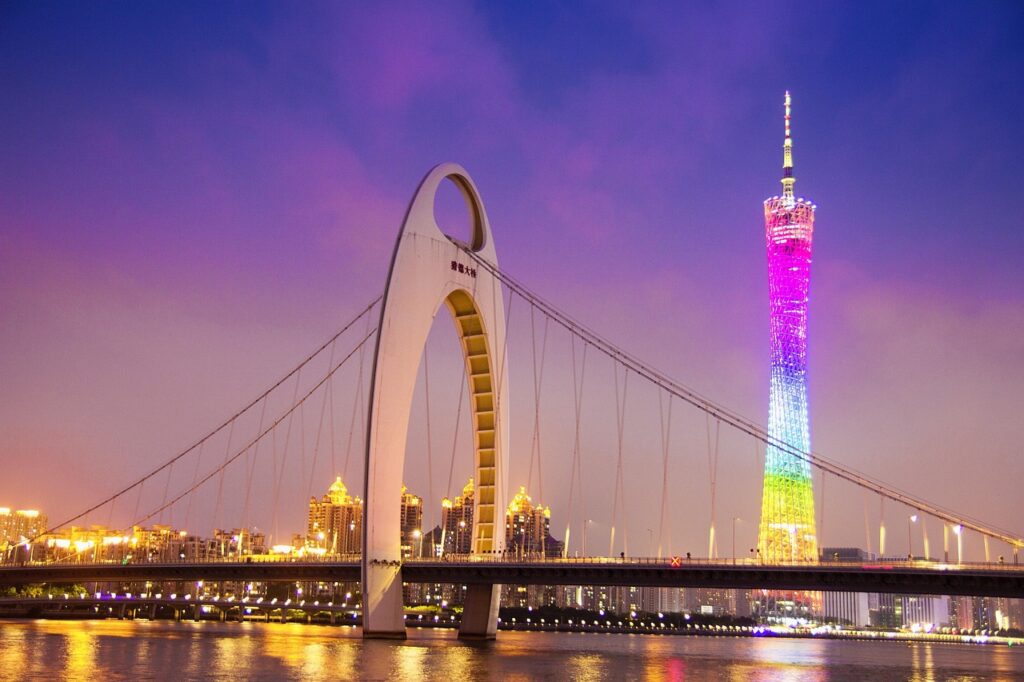 guangzhou, guangzhou tower, starfish tower, liede bridge, guangzhou, guangzhou, guangzhou, guangzhou, guangzhou, guangzhou tower