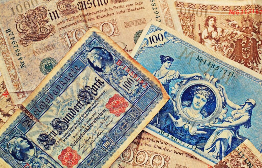 banknotes, reichsbanknote, currency, inflation, germany, money, paper money, pay, cash, old, antique, german empire, story, historical, inflation, inflation, inflation, inflation, inflation