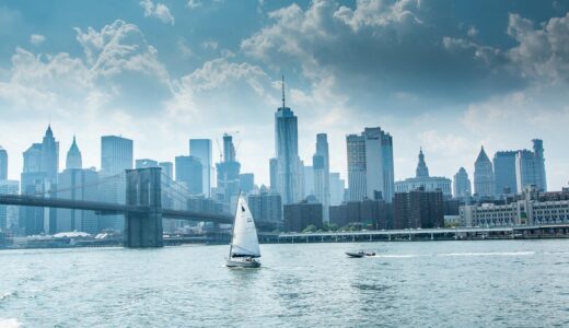 sail, skyline, skyline new york, newyork, travel, sailing ship, maritime, shipping, water, wind, sailor, city, usa, sailing, ship, nature, sailboat