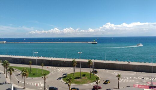 view, from, royal, cruise, ship