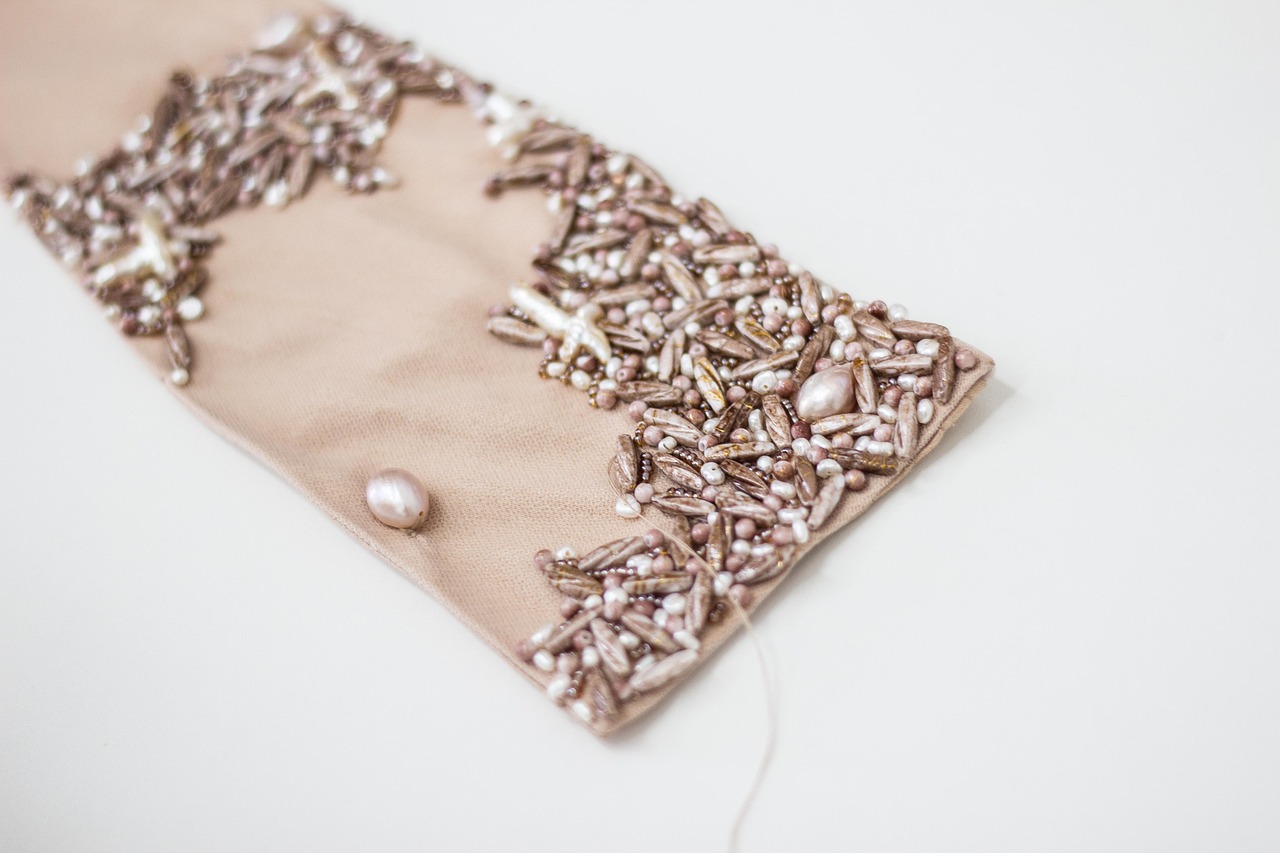 fashion, beads, garment