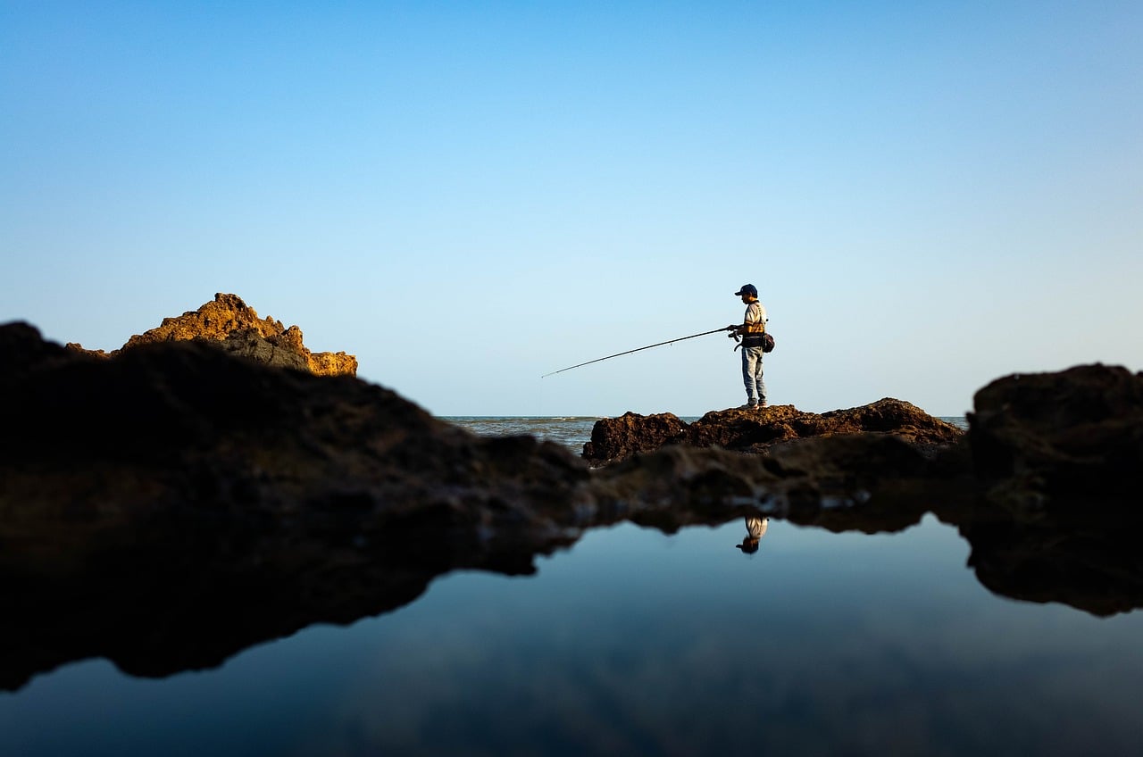 sea, ocean, nature, vietnam, people, boat, fishing, fisherman, fish, relax