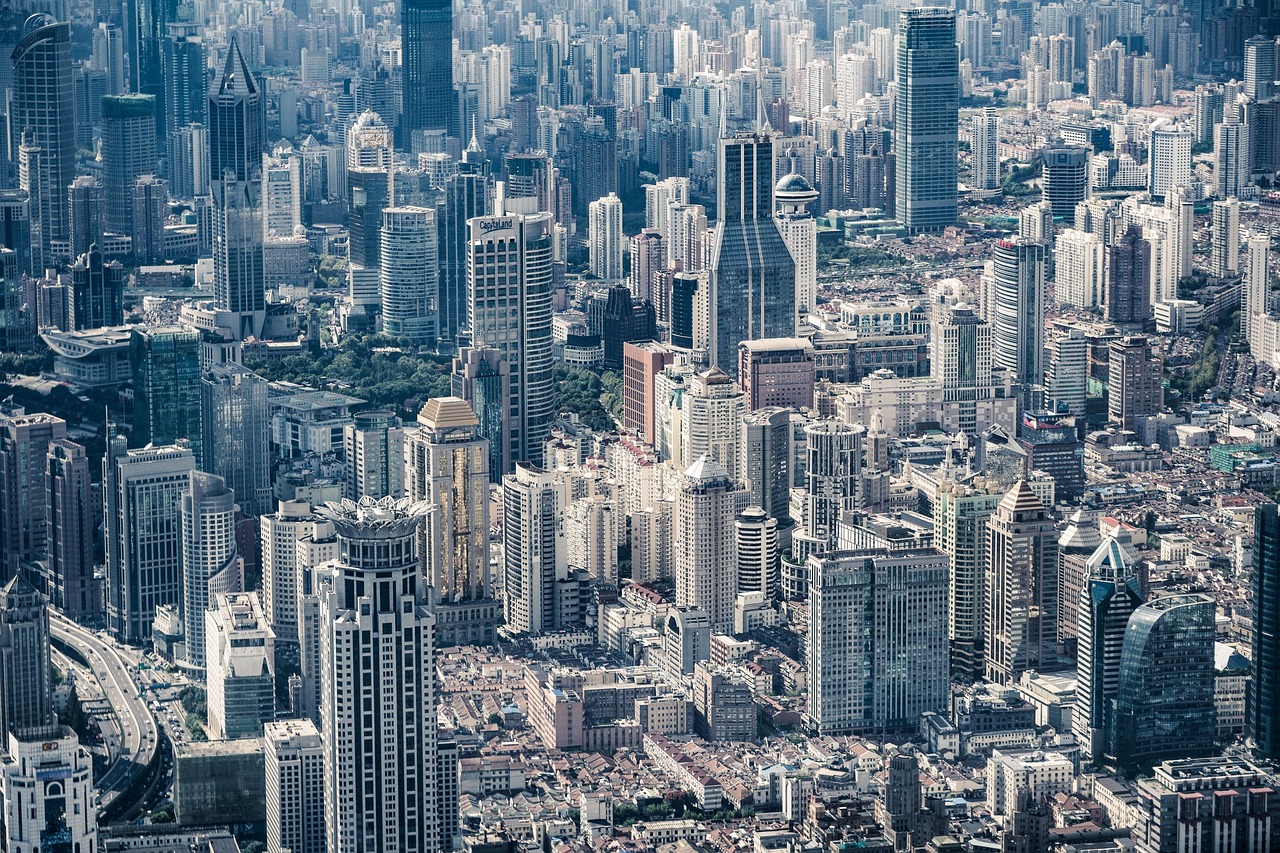 buildings, city, cityscape, downtown, metropolitan, skyscrapers, urban, architecture, urban landscape, skyline, city, city, city, city, city, cityscape, cityscape, urban, China, Shanghai